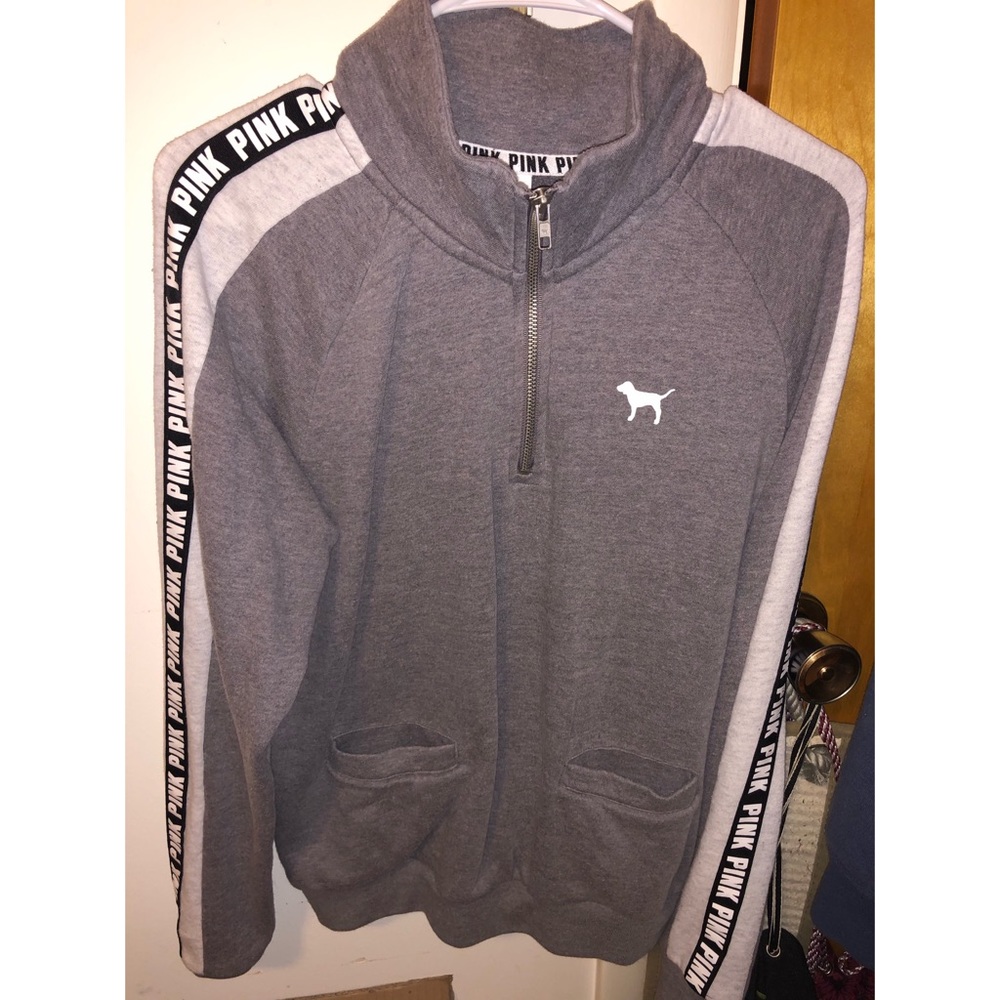 PINK Quarter Zip Sweatshirt